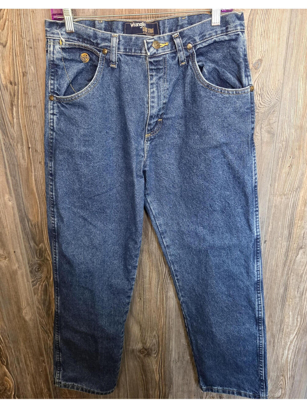 Wrangler George Strait Country Collection Jeans Mens 32x30 Straight Leg Rodeo